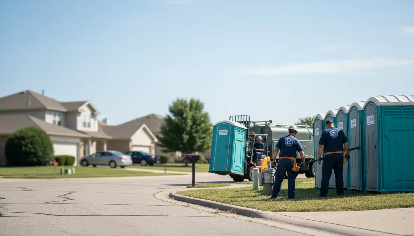 Porta Potty Rental in Johnson Creek, WI near me
